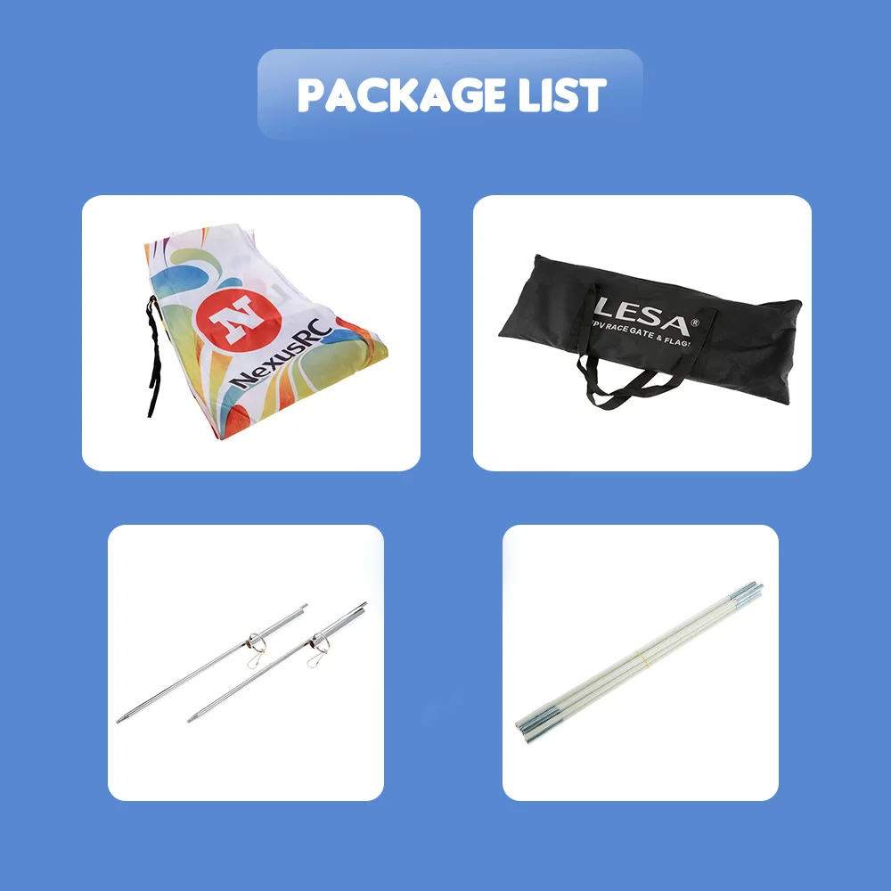 

RC Multicopter Accessories BigArch PRO Racing Air Gate and Flags Afflatus for Outdoor FPV Racing Drone Quadcopter Helicopter