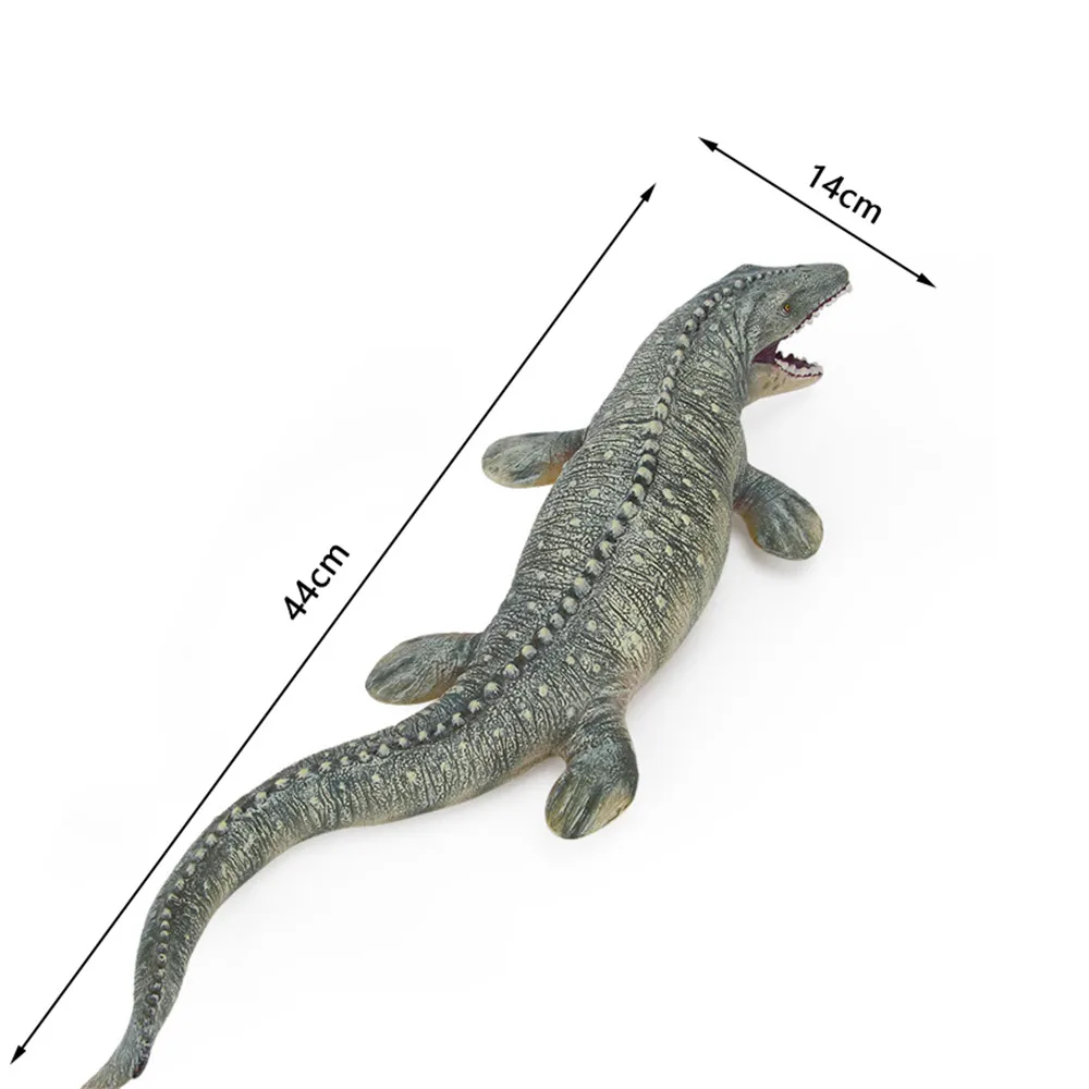 

Simulation PVC Soft Dinosaur Toy Mosasaur Exquisite Model Children's Room Decoration Hand-made Toys Model Gifts for Boys Toys