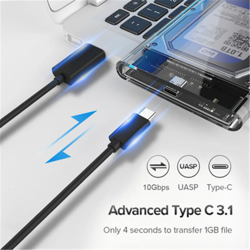 2 5 &quotUSB 3 0 SATA Hd коробка HDD жесткий диск Внешний корпус прозрачный инструмент