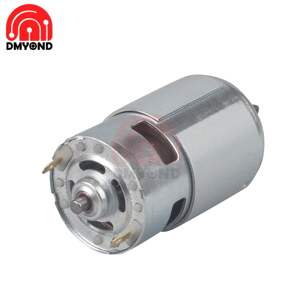 12V 24V 4500 об/мин 5500 12000 775 двигатель постоянного тока шариковый подшипник большой