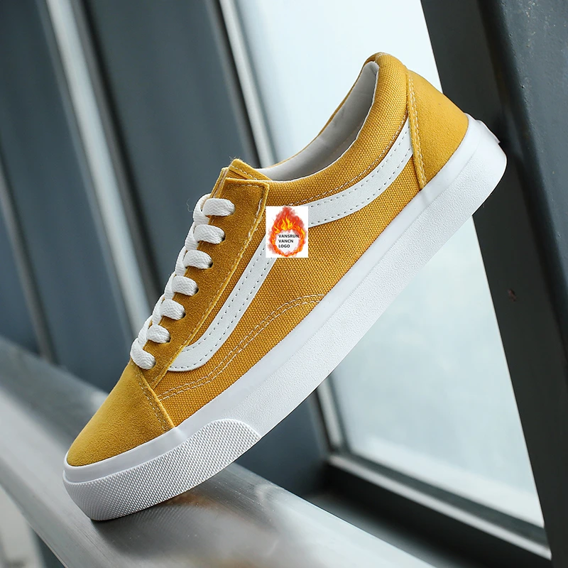 Классические Низкие туфли из вулканизованной парусины старого дымчатого серого