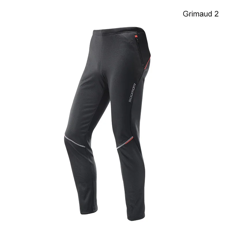 Grimaud 2 SOBIKE зимние велосипедные штаны мужские тепловые флисовые велосипедные Светоотражающие штаны ветрозащитные Mtb шоссейные велосипедные штаны спортивные штаны для активного отдыха - Цвет: Grimaud 2