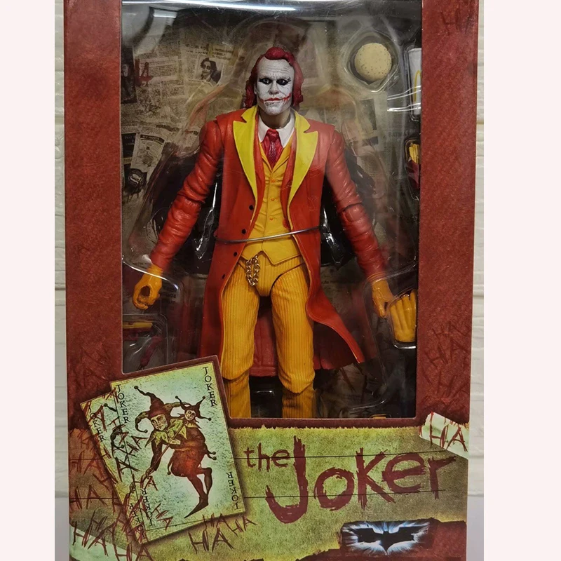 

Neca Joker Quinn Toys Cartoon Alliance of injustice Bruce Wayne Action Figure Collectable Model Doll Gift
