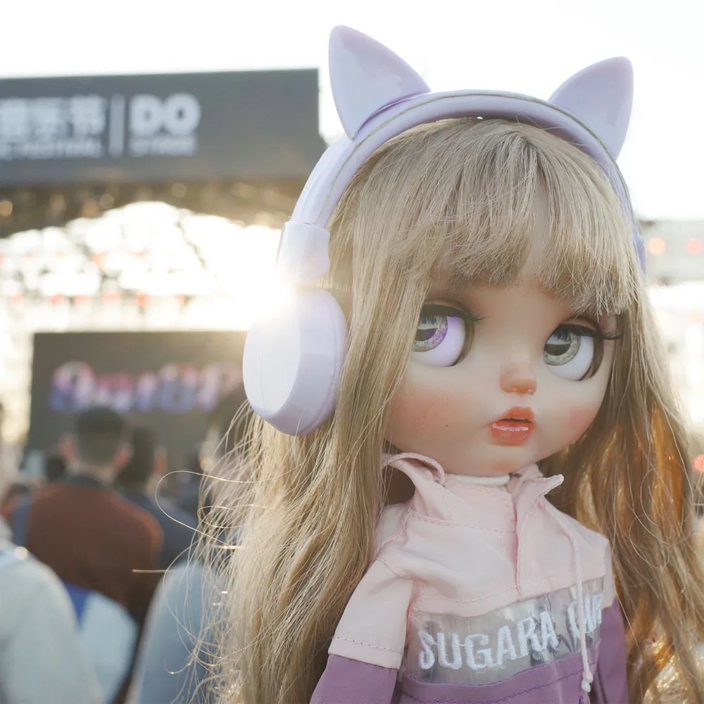 Кукла нео блайз NBL 1/6 шарнирная кукла с матовым лицом модная девушка большими