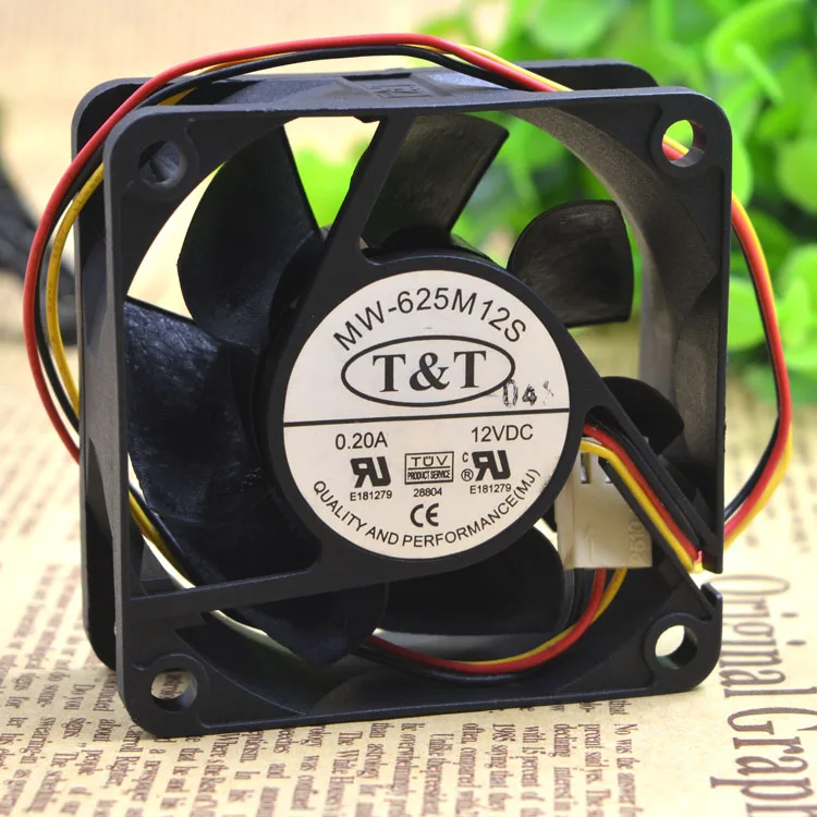 

Новый оригинальный телефон, 12 В, 0,20 А, 6 см, трехпроводный измеритель скорости, бесшумный охлаждающий вентилятор