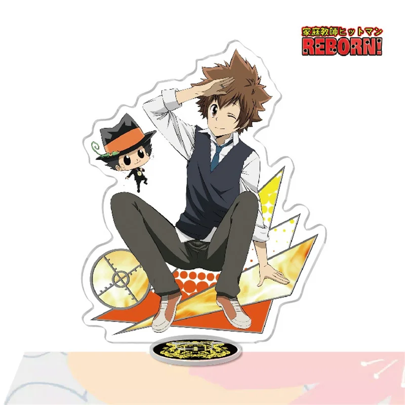 Японский аниме реборн Katekyo хитман! Акриловая подставка демонстрационная модель