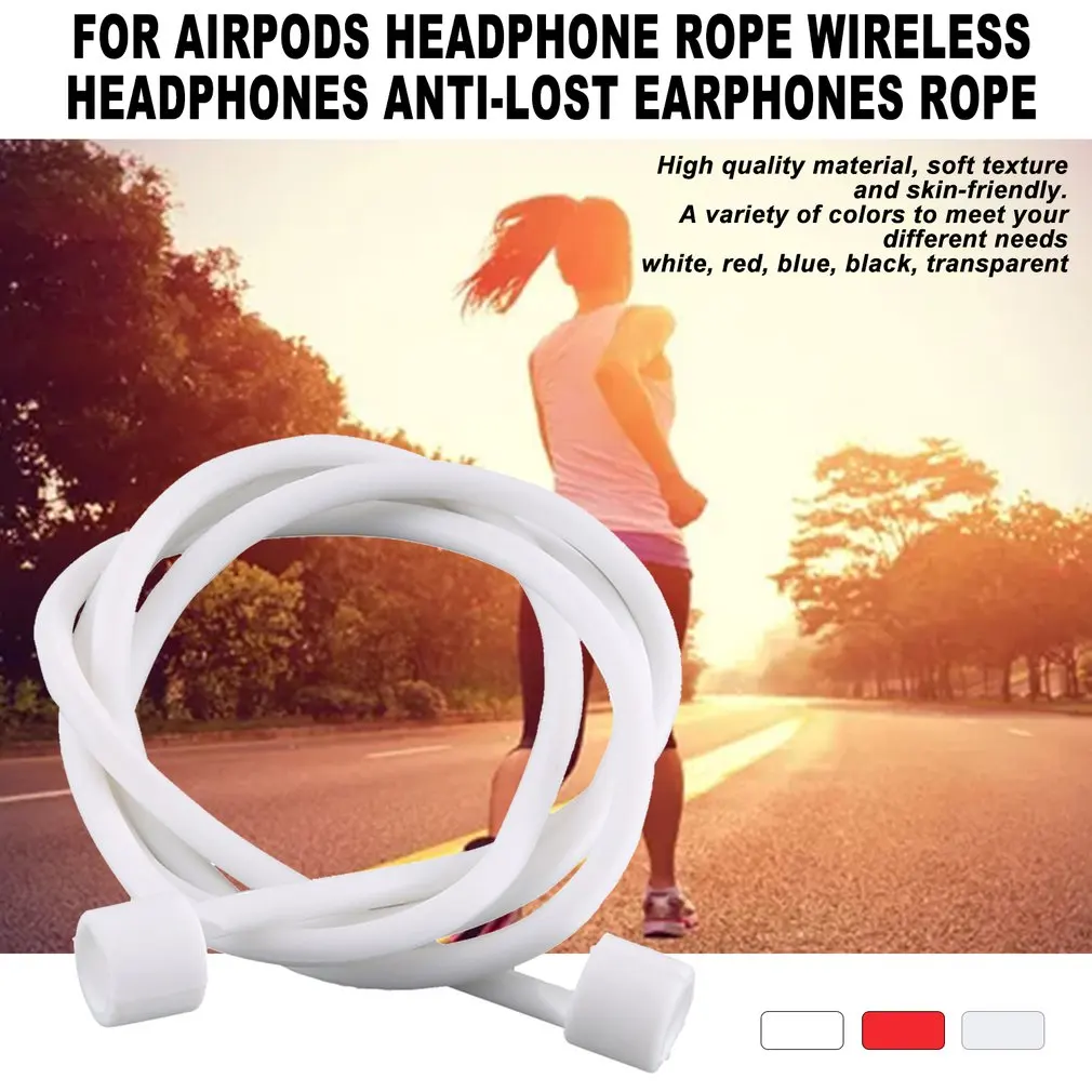 5 видов цветов анти потерянный канат висит струны вытяжным шнуром для iPhone/ AirPods