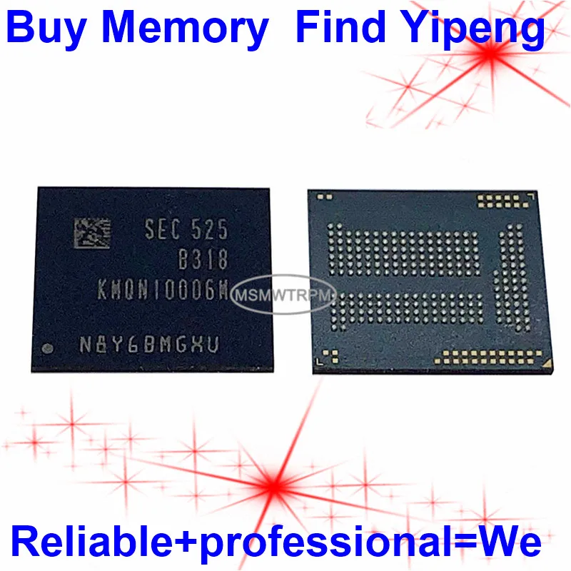 Флэш-память KMQN10006M-B318 221FBGA EMCP 8 + 12 8 Гб RPMB KMQN10006M