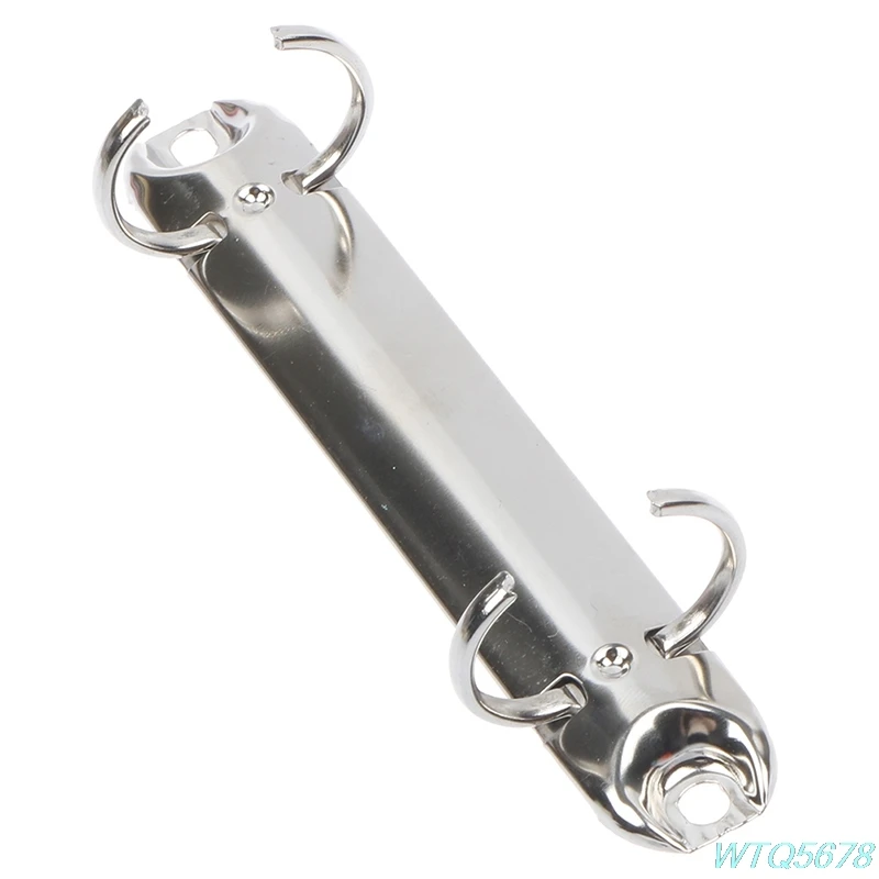 

2-Hole Metal Binder File Folder Spiral Binding Clip For Scrapbook Album Notebook