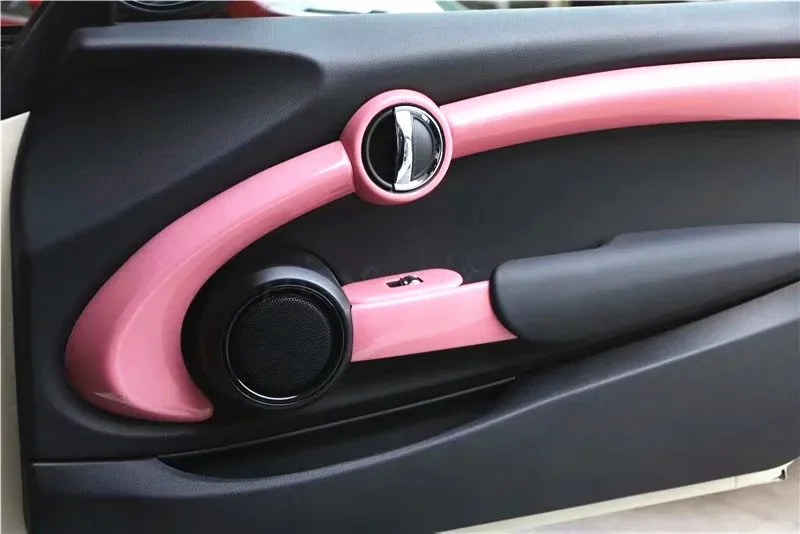 Наклейки для BMW MINI F56 розовые аксессуары украшения интерьера автомобиля