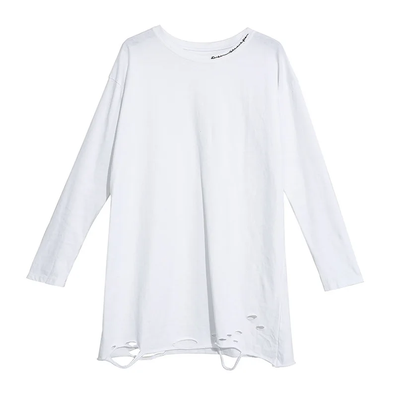 XITAO Hole Goddess Fan плиссированная футболка модная новинка 2020 спринт открытая