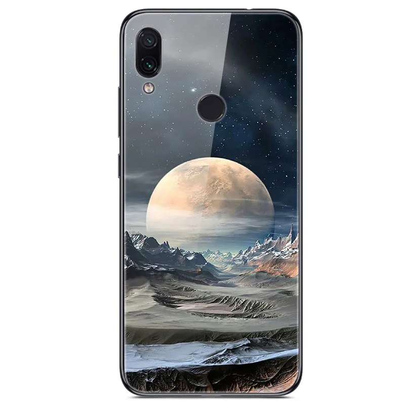 23 6,3 ''для xiaomi Redmi Note 7, чехол из закаленного стекла, мягкий бампер, 3D печать, чехол для xiaomi Redmi Note 7, Note7 Pro 7 S, чехол для телефона - Цвет: 23