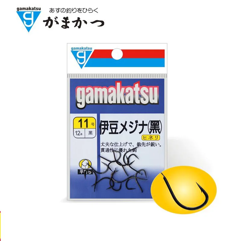 Рыболовные крючки Gamakatsu колючий рыболовный крючок импортный bean black | Спорт и