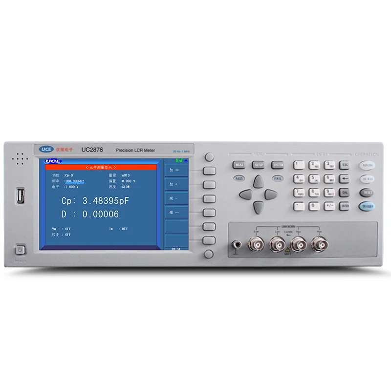 

Equal to Agilent 1MHZ LCR Meter UC2878