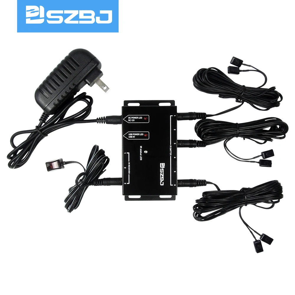 ИК-ретранслятор SZBJ удлинитель ИК-пульта дистанционного управления инфракрасная