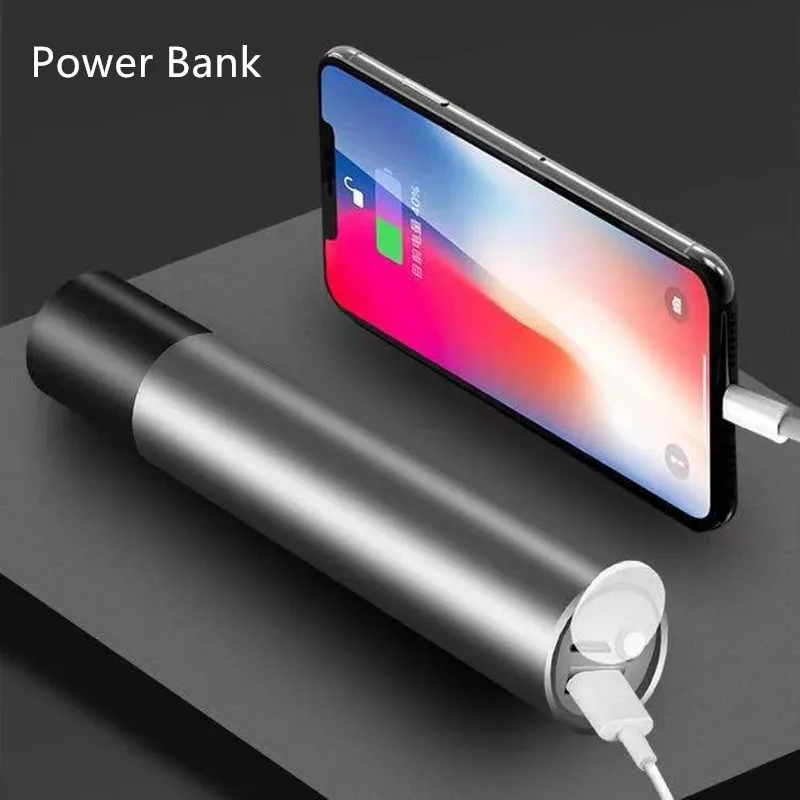 3 в 1 мини-детектор светодиодных ламп внешний аккумулятор и скрытая камера |