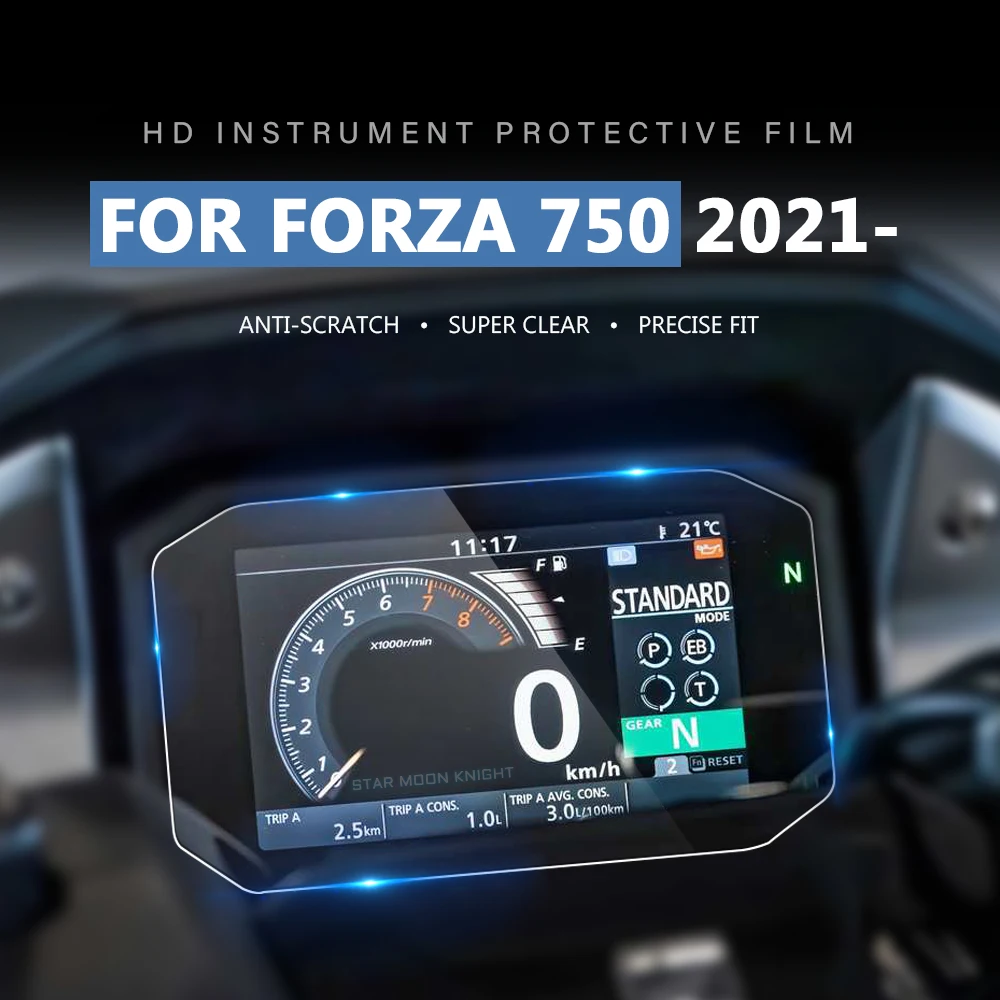 

For Honda For Forza 750 For Forza750 2021 - Motorcycle Accessories Scratch Cluster Screen Dashboard Protection Instrument Film