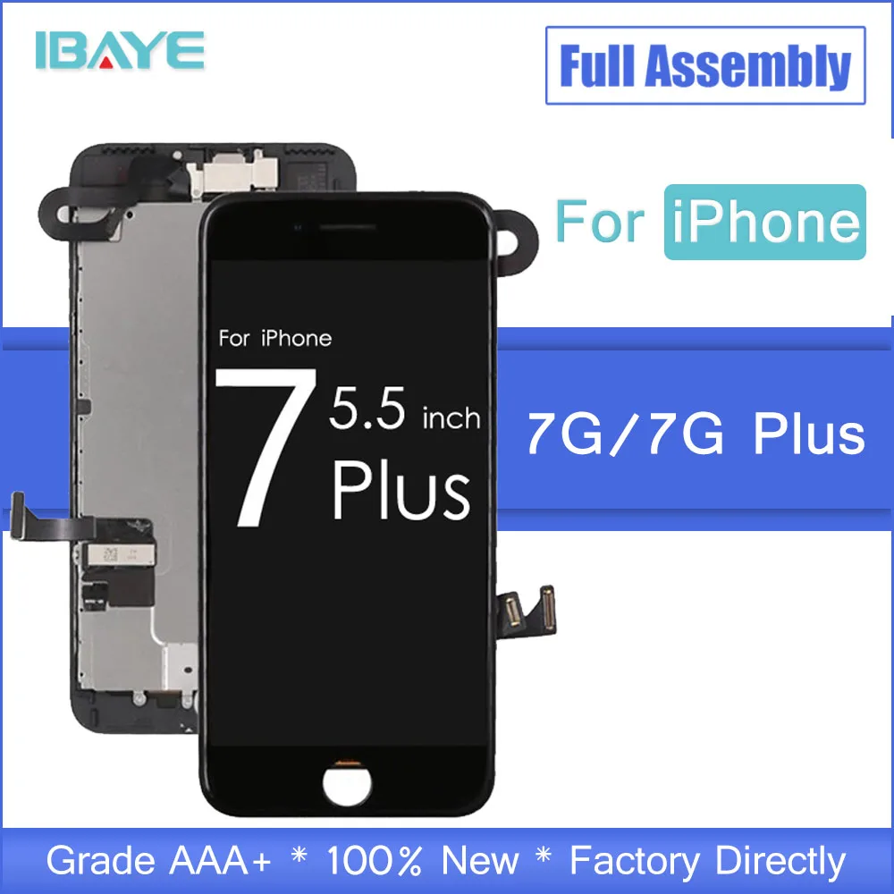 AAA+++ качество lcd для iPhone 7 7Plus замена экрана полный набор lcd для Apple 7G Plus НЕТ Dead Pixel дисплей с 3D сенсорным экраном