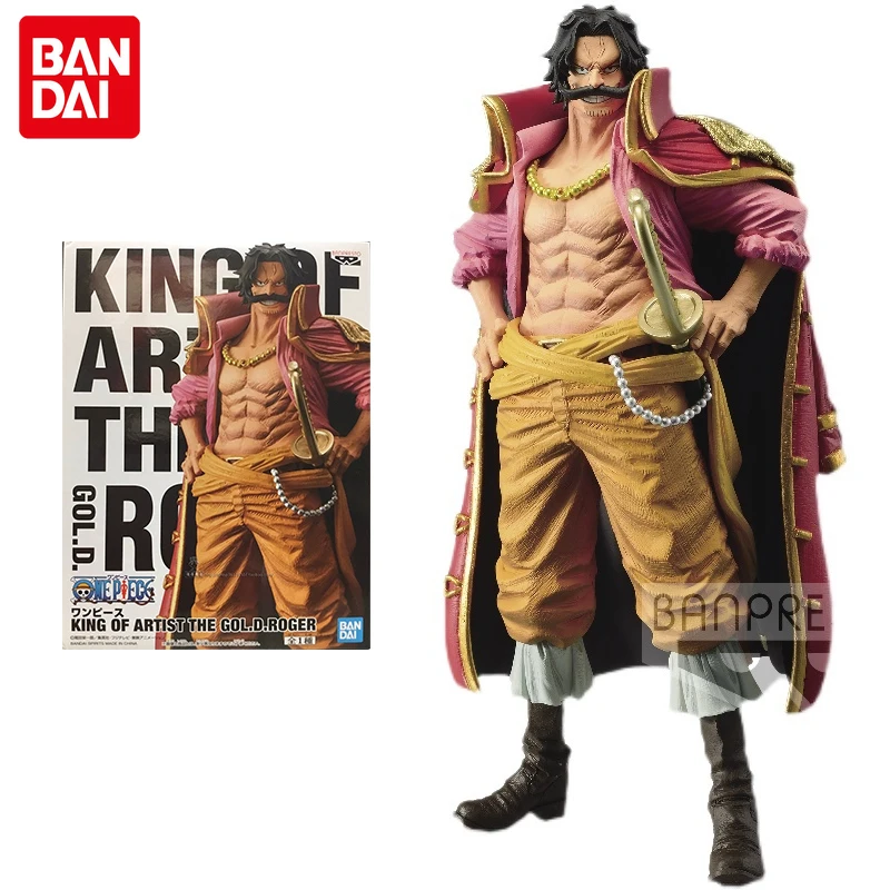 Bandai One Piece Аниме Фигурка КоА король художника Гол Д Роджер Подлинная модель
