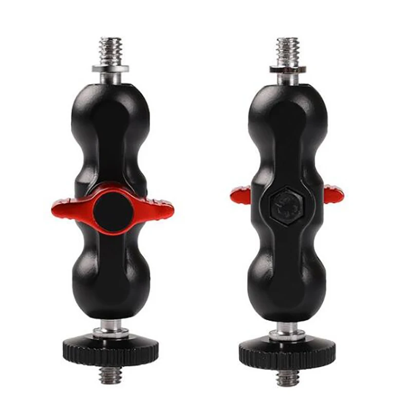 Адаптер с двойной шаровой головкой и креплением для обуви Волшебная рукоятка 1/4