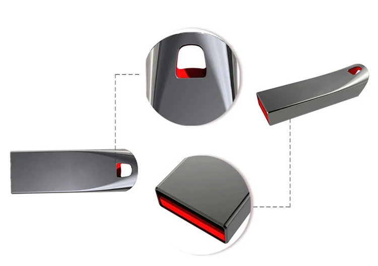 Металлическая ручка-накопитель водонепроницаемый usb флэш-накопитель 4GB 8GB16GB карта памяти Флешка 32GB 128GB 256GB u stick
