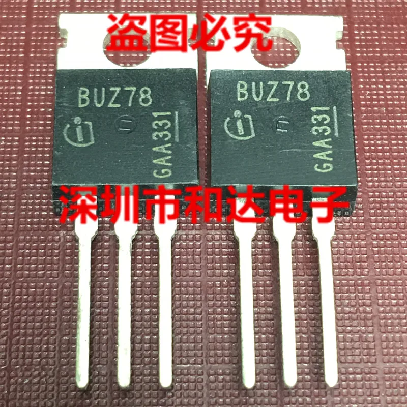 

BUZ78 TO-220 800V 1.5A