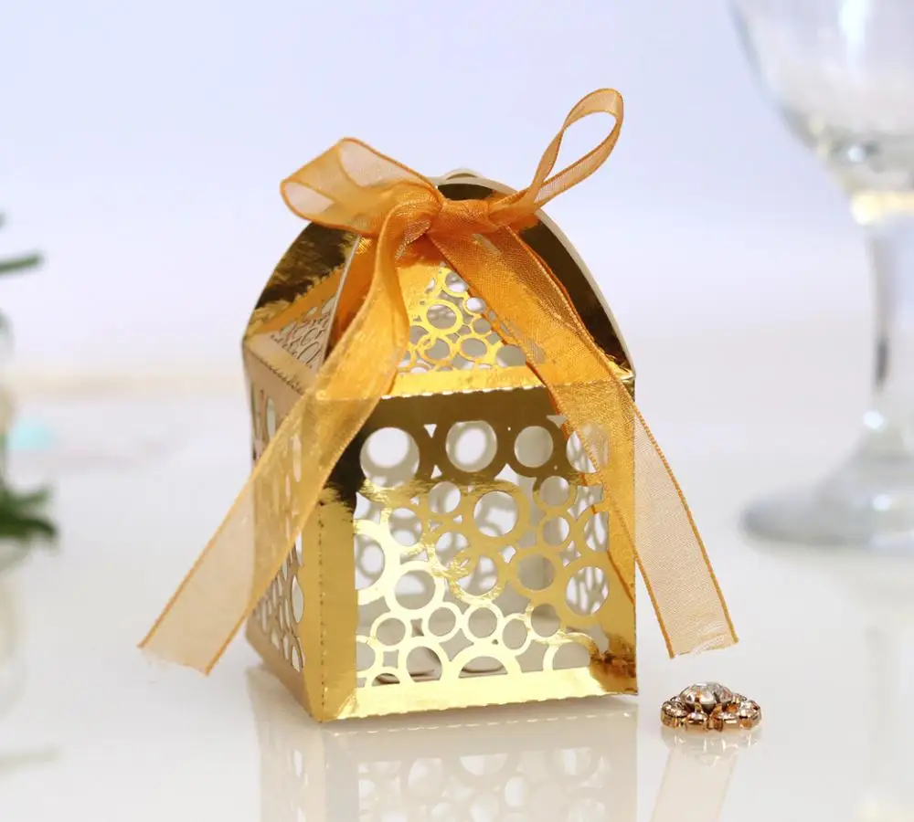 50 шт. маленькая круглая пустая крестообразная конфетная коробка ангельская