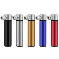 bicycle pump small aluminum alloy pump mini basketball inflator waterproof portable with the ball pin as a gift