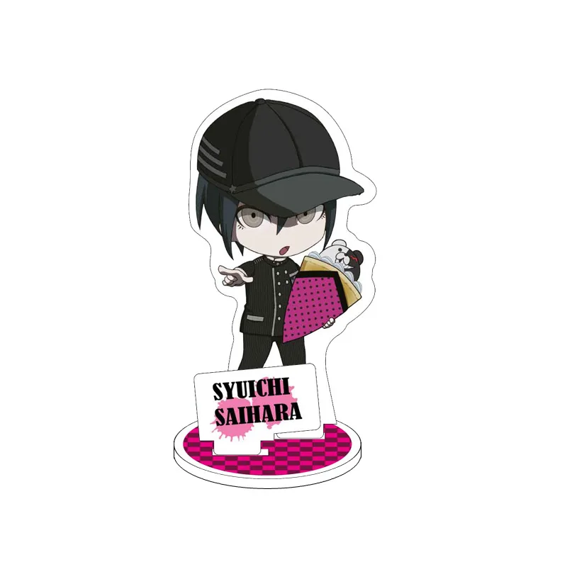 Игра Аниме Danganronpa: Trigger Happy Havoc дисплей пластина мультяшная фигура акриловая