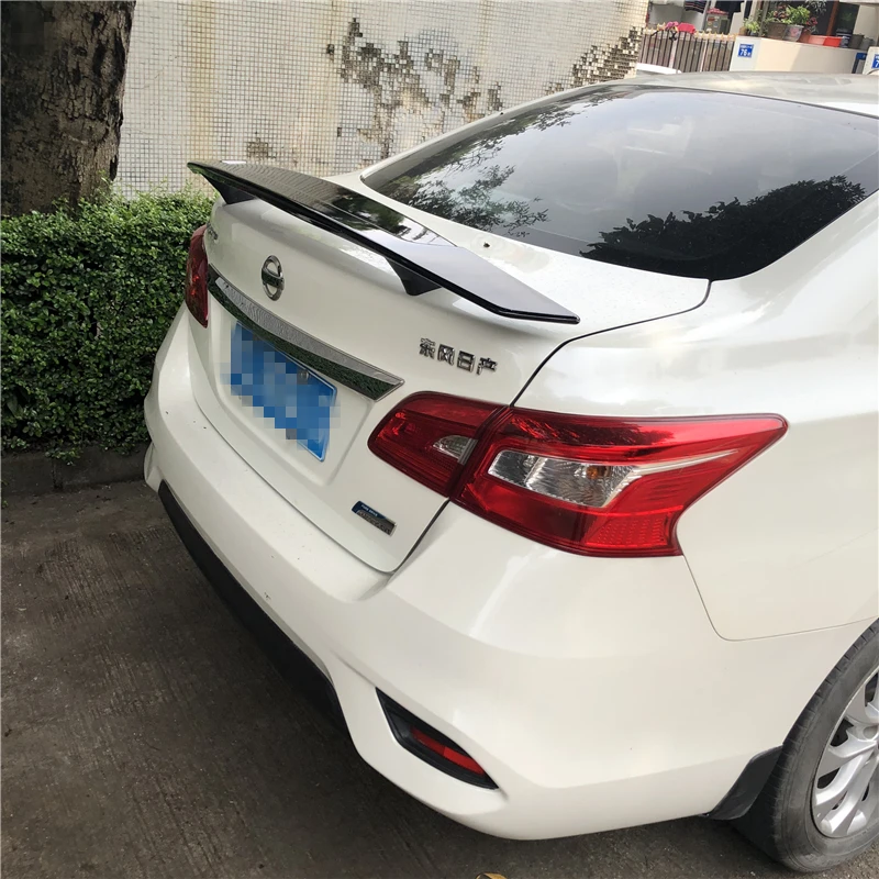 Для Nissan Sentra SYLPHY спортивный спойлер из АБС пластика заднее крыло багажника задний