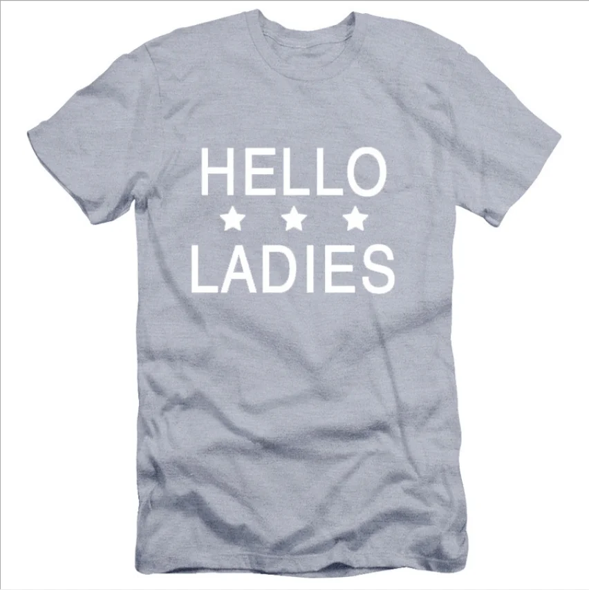 

2021 Sunmmer HELLO LADIES Mens Men T Shirt Tshirt shubuzhi New Short Sleeve O Neck Cotton Casual T-shirt Top Tee