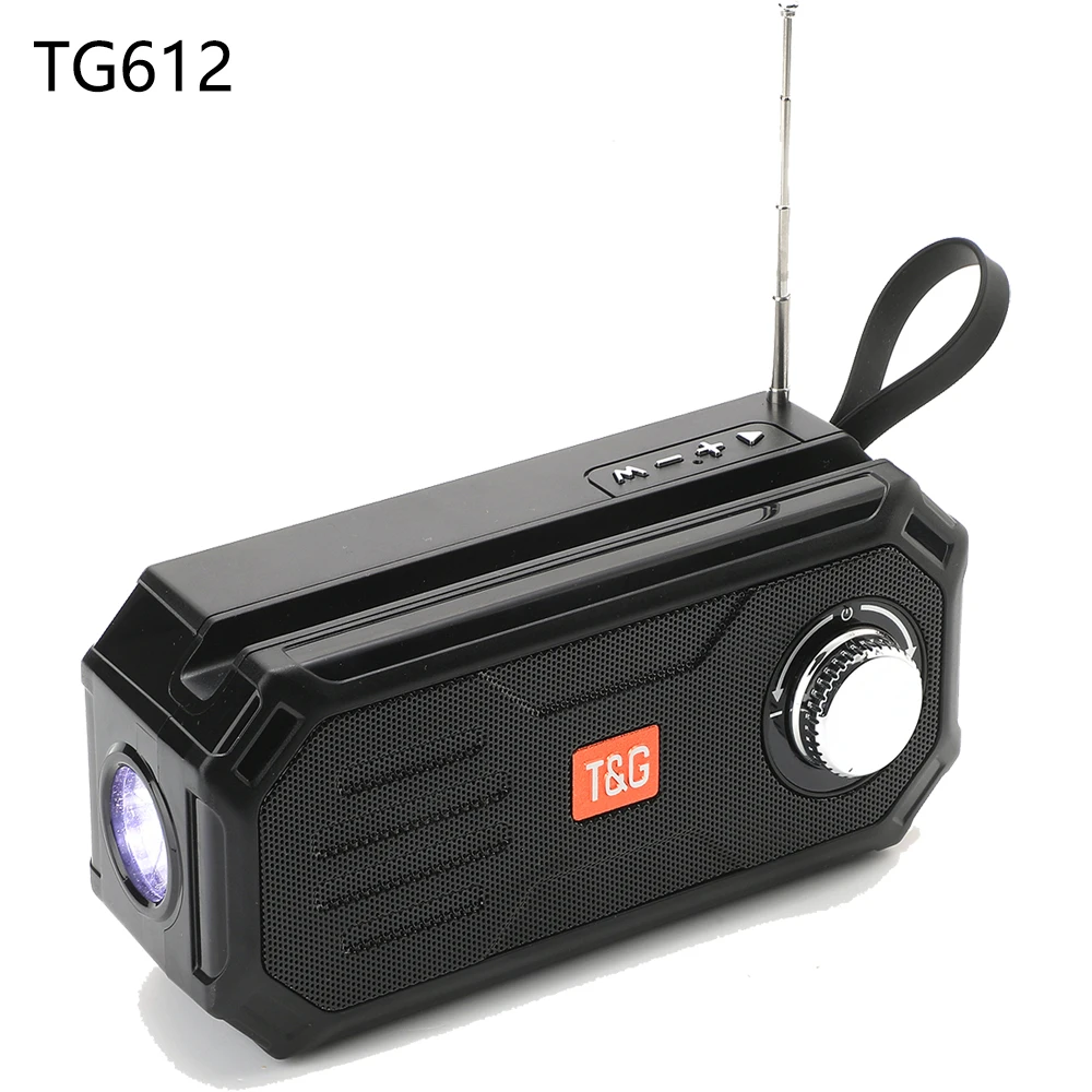 

TG612 Portable Speaker Bluetooth-compatible Wireless Audio Outdoor Speakers Music center Support U Disk FM Radio TF Card