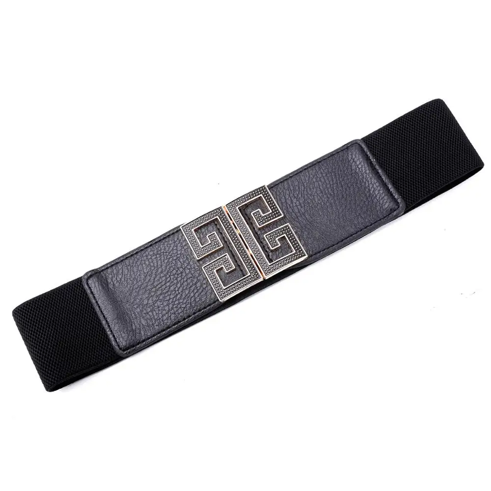 Женский масштабируемый ремень из искусственной кожи с подвесной пряжкой