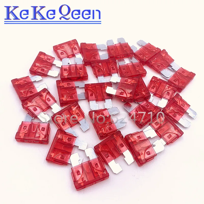 100 шт. средний автомобильный предохранитель среднего размера высококачественный