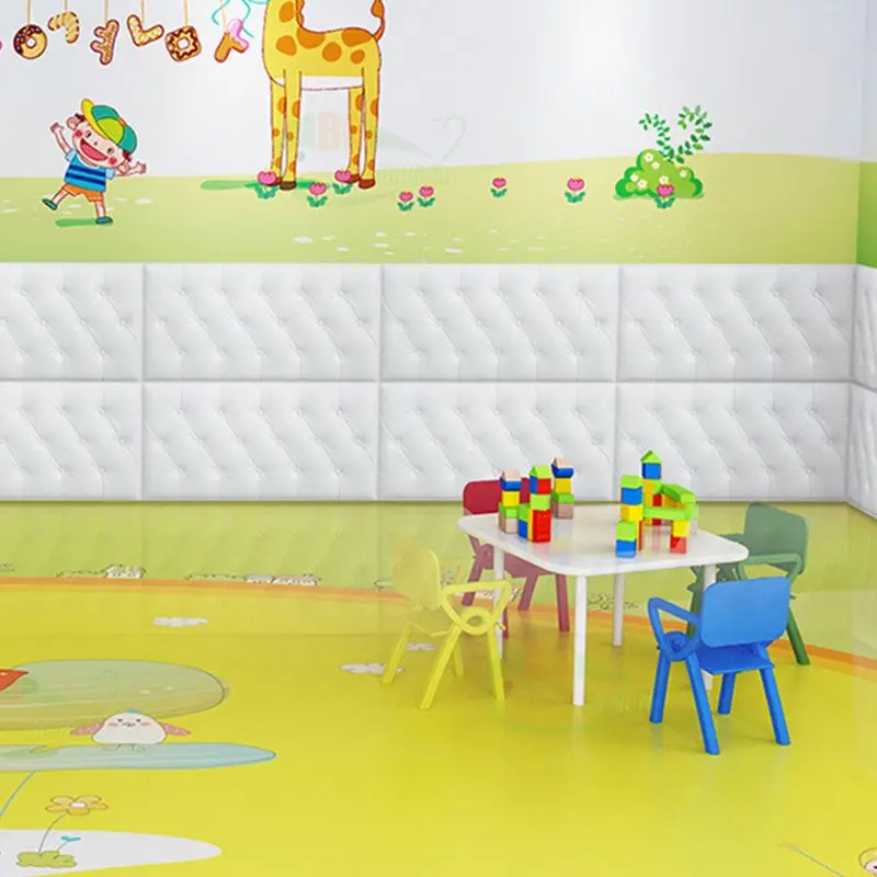 3D пенополиэтилен обои наклейка кирпич Панель эко Водонепроницаемый WallDecal 24X12in