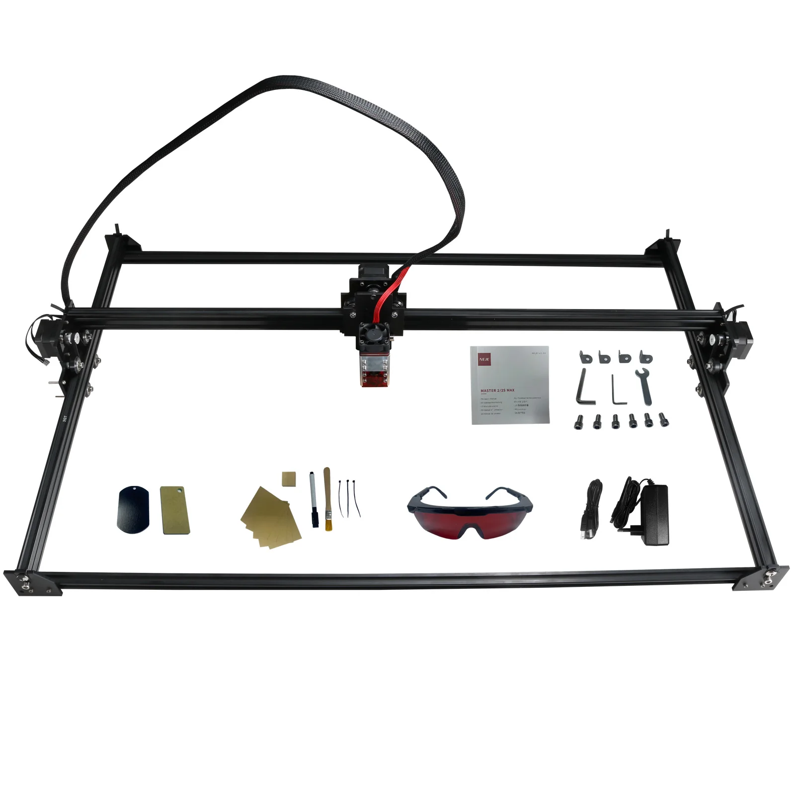 

Laser Engraver 40W Master 2S 32-Bit Max 30W 810*460mm CNC Engraving Cutting App Wireless Carver DIY Logo Marker Printer