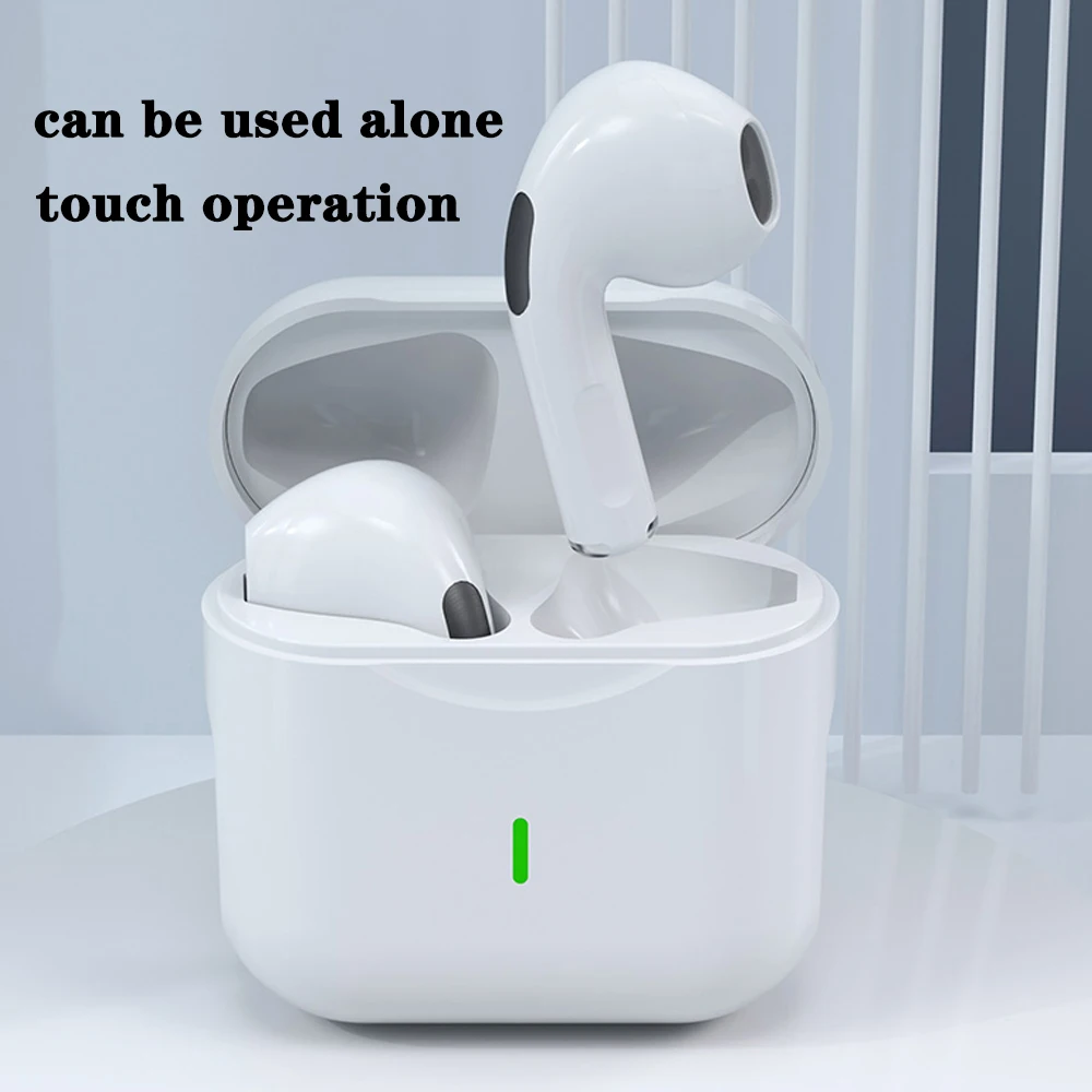 Беспроводные наушники Air Pro 4 TWS миниатюрные Bluetooth 5 0 с зарядным чехлом Спортивная