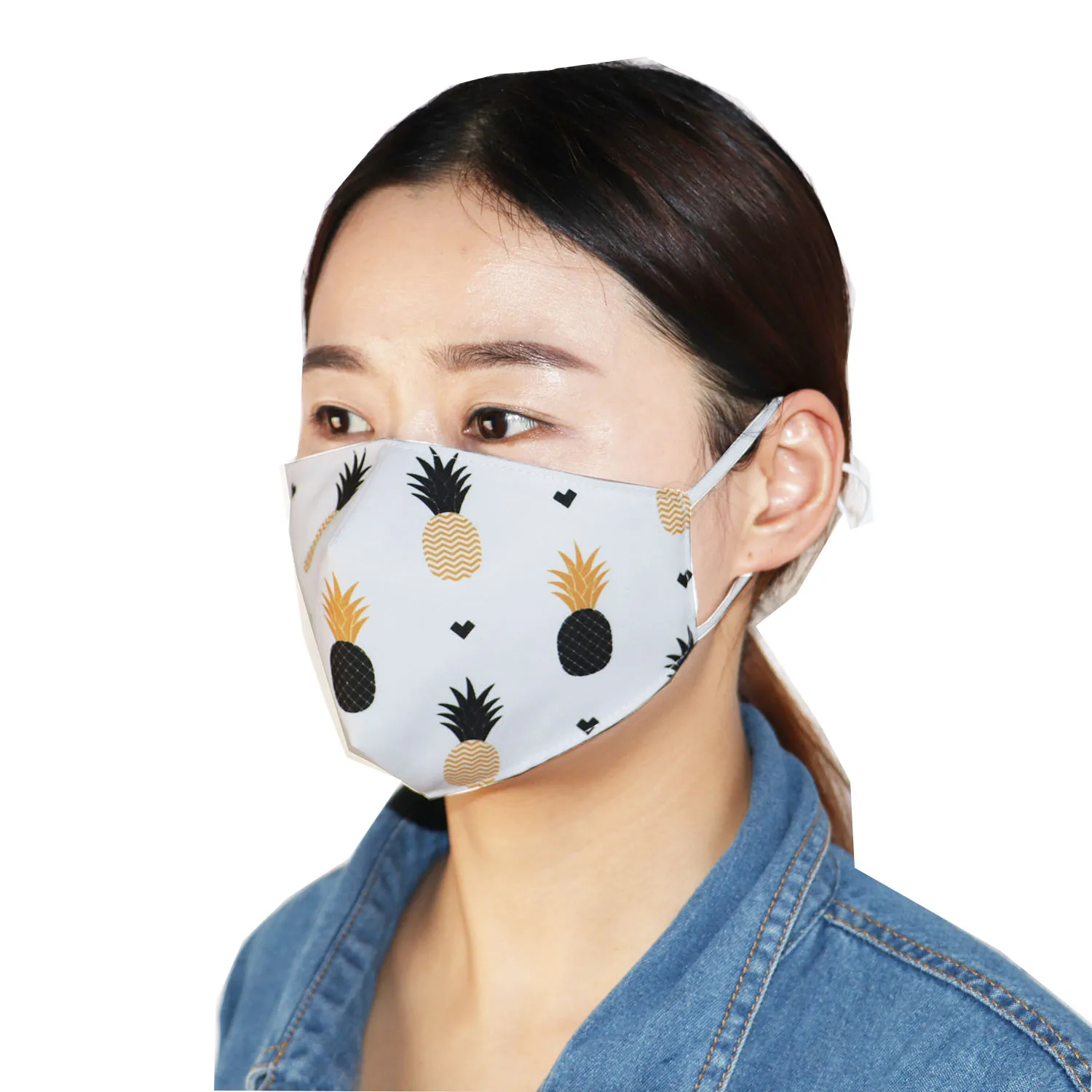 Модная маска с леопардовым принтом животных многоразовая защитная для рта