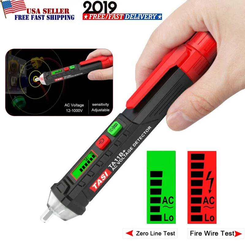 Высококачественный Бесконтактный детектор напряжения переменного тока ЖК