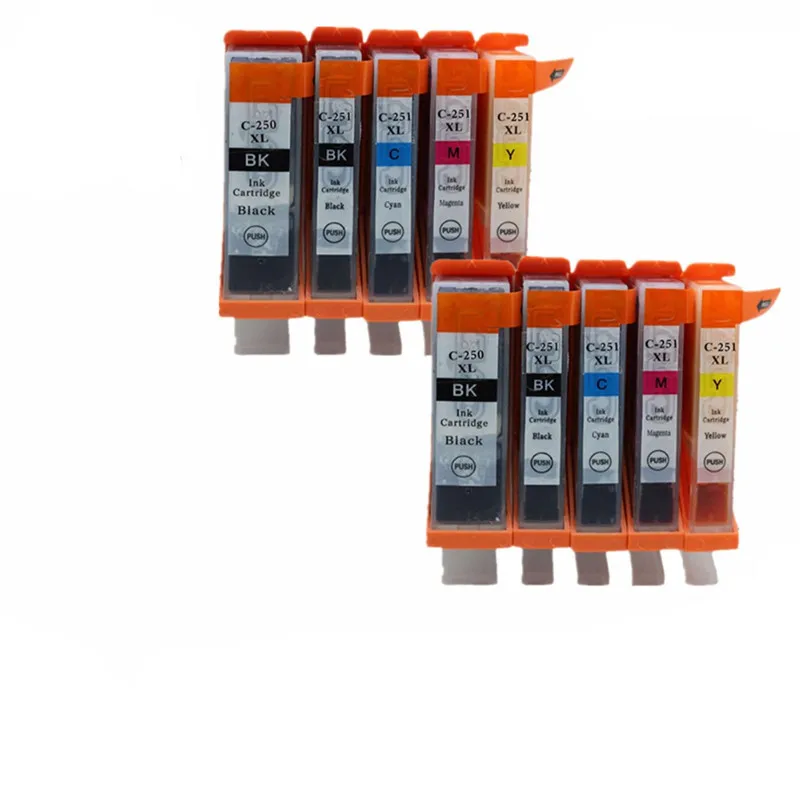 PGI250 PGI 250 XL фотографические картриджи для Pixma MX922 IX6820|Чернильные картриджи| |