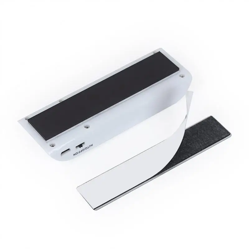 12 светодиодный перезаряжаемый ночник с датчиком движения для шкафа кухни ИК