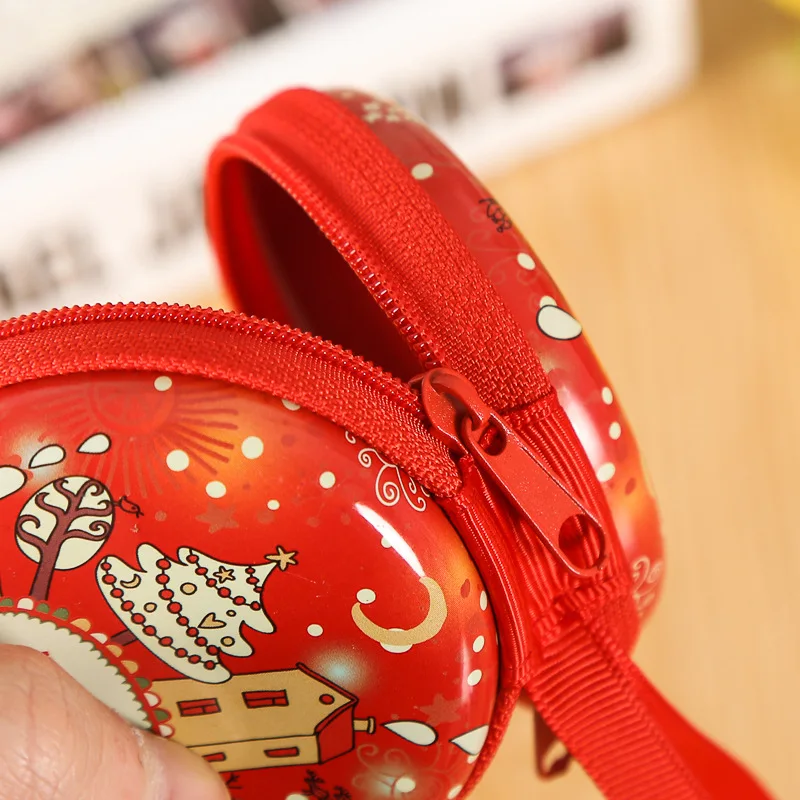 Подарочная жестяная коробка герметичная банка для хранения рождественских