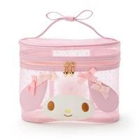 sanrio kawaii melody kuromi mesh makeup storage bag anime holiday birthday gift toy christmas surprise