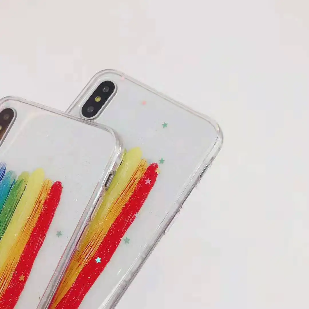 Цветной Блестящий ТПУ чехол для телефона Gimfun IPhone 12 Promax 11 Pro X Xr Xsmax 7 6 8 Plus милый