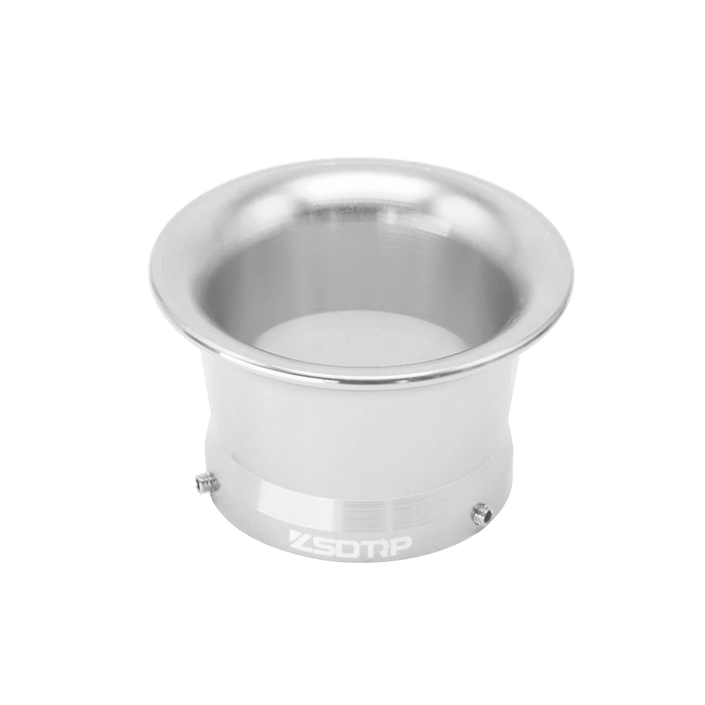Серебристый Alconstar для модифицированного PWK OKO KOSO KEIHIN 21 24 26 28 30 карбюратор Производительность Воздушный фильтр чашка 50 мм ветер чашки Рог фильтр - Цвет: Серебристый