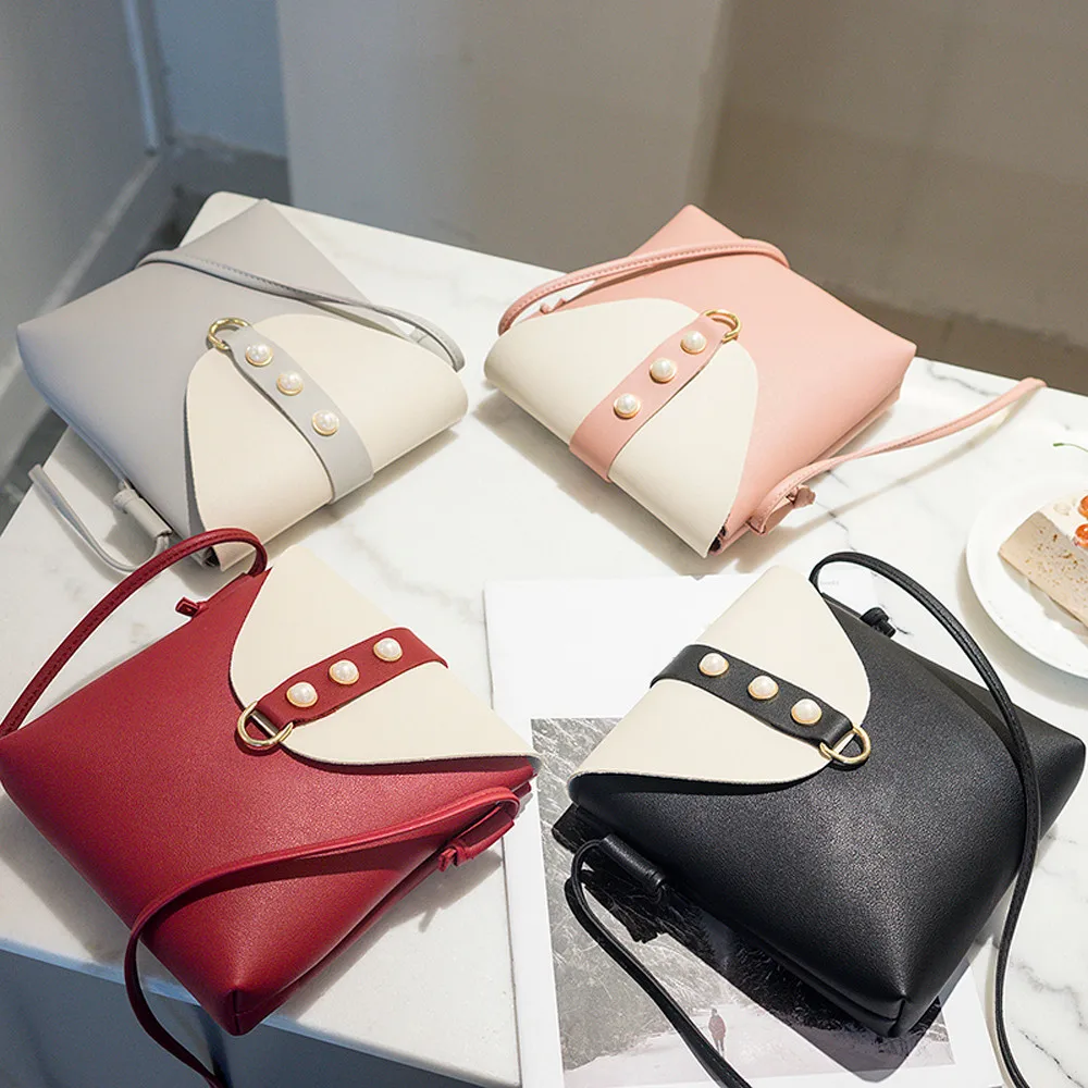 Женская сумка в стиле пэчворк жемчужный чехол через плечо для телефона монет