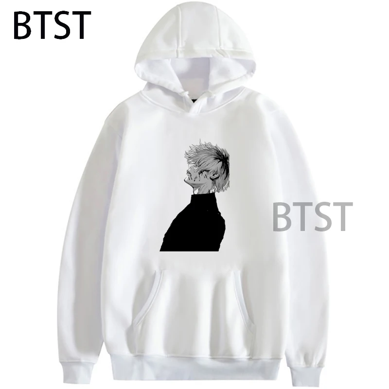 

Токийский Гуль канеки Кен японский аниме Принт Пуловеры Толстовка свободная хип-хоп толстовка панк уличная одежда Харадзюку для женщин муж...