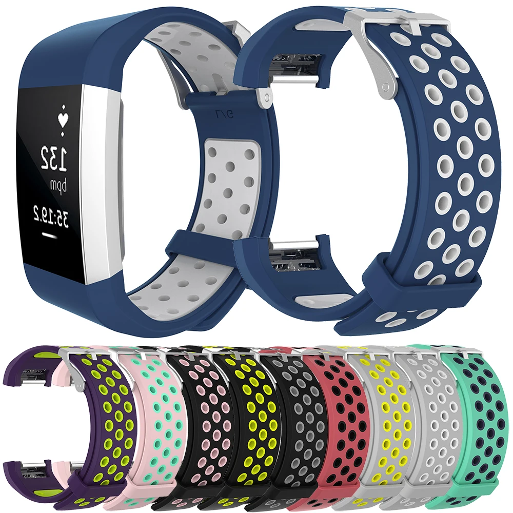 Силиконовый ремешок для часов Fitbit Charge 2 быстрой зарядки Замена ремешка смарт