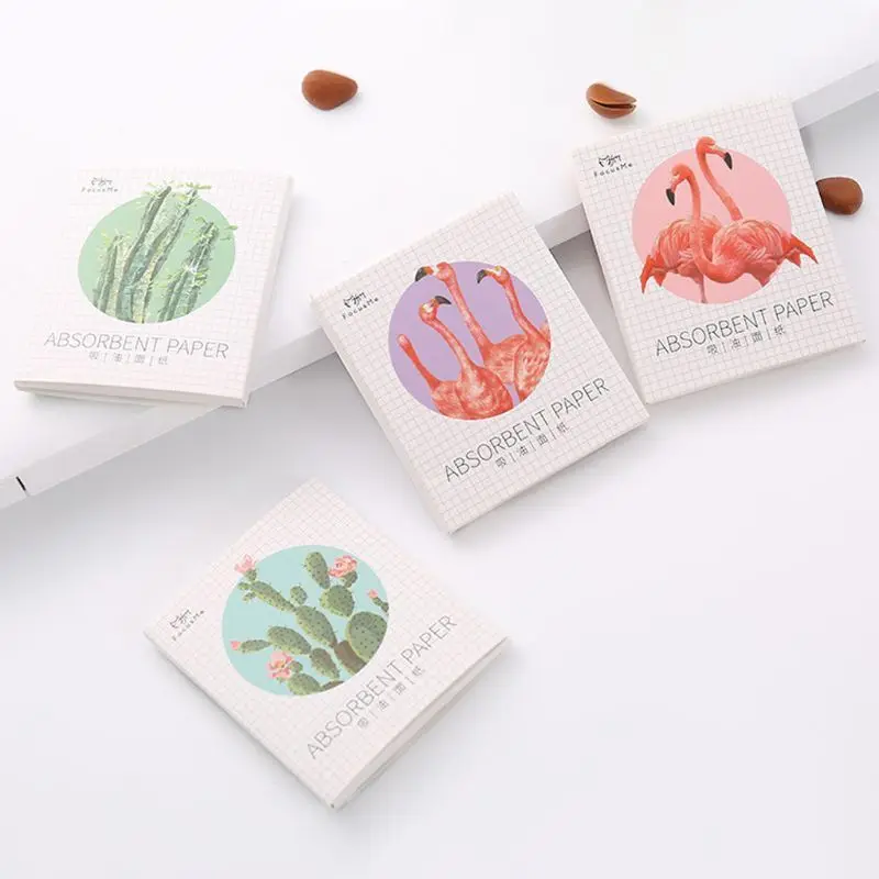 4 пакета (ов) 200 шт. масло для лица промокательные бумаги впитывания жира листы