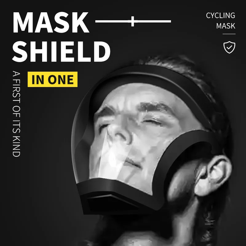 

Full Face Shield Kitchen Transparent Shield Home Oil-splash Proof Eye Facial Anti-fog Head Cover Safety Glasses Kitchen Gadgets